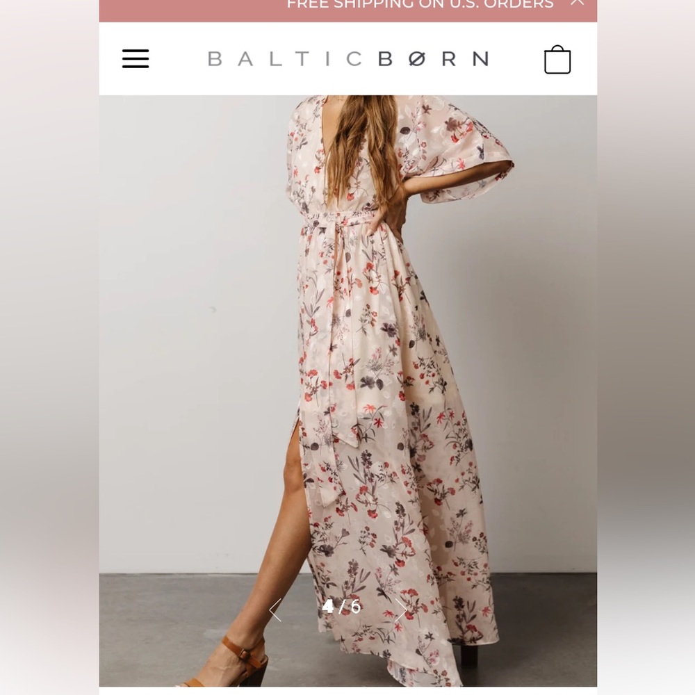 Baltic Born Cherry Blossom Dress size medium